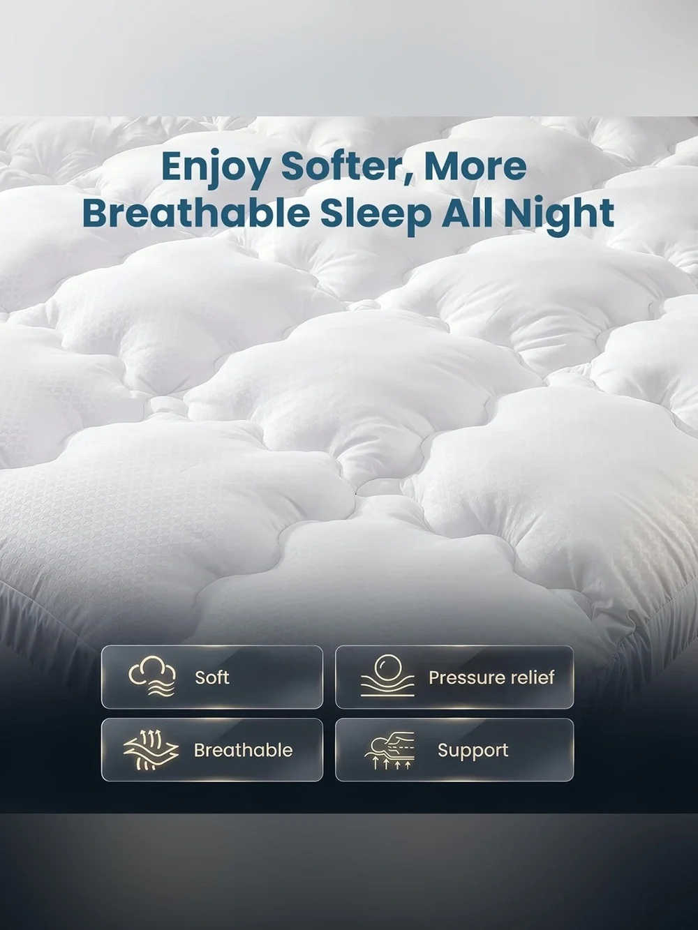 4 Inch Memory Foam Mattress Topper
